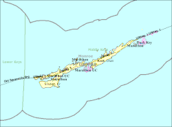 U.S. Census Bureau map showing city limits