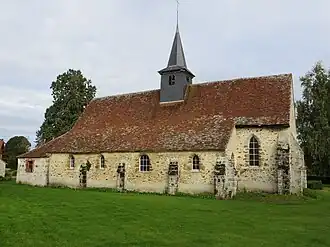 The church of Saint-Sulpice in Margny