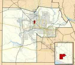 Location in Maricopa County, Arizona