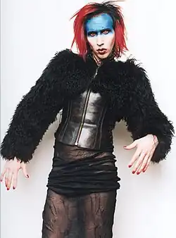 Marilyn Manson during Mechanical Animals era