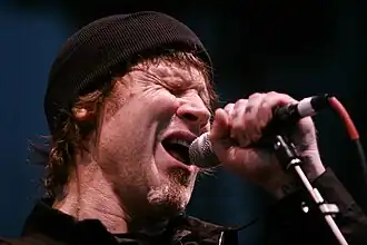 Lanegan performing at Bumbershoot in Seattle in 2009