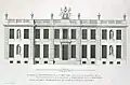 Marlborough House, Westminster as designed by Wren