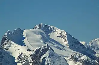 The Marmolada, highest point of Veneto