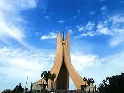 The Martyrs' Memorial in Algiers