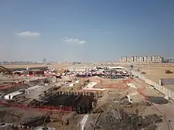 Masdar city, under construction.