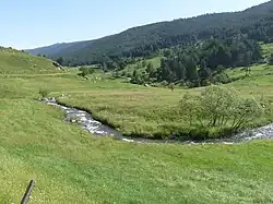 The Aude at Matemale