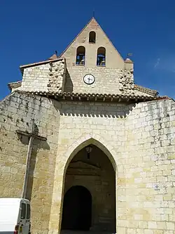 The church of Saint-Orens, in Maubec