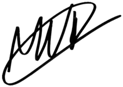 Max Verstappen Signature
