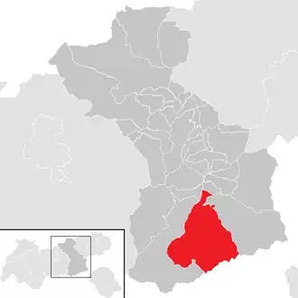 Location in the district