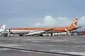 A CP Air DC-8 in Portugal.