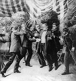 U.S. President William McKinley was killed by an anarchist in 1901.