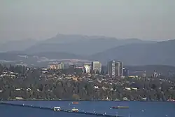 Medina, with the Bellevue skyline behind