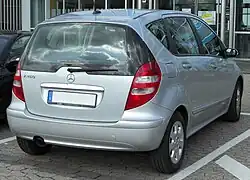 5-door rear (before change)