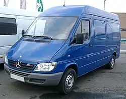 Mercedes-Benz Sprinter after improvements