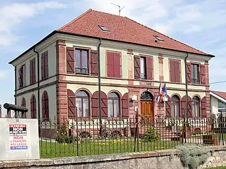 The town hall in Meroux