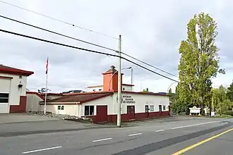 The Town and Fire hall in Metchosin