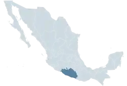 Location within Mexico