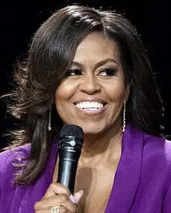 Michelle Obama(2009–2017)Born (1964-01-17)January 17, 1964(age 62&nbsp;years, 163&nbsp;days)
