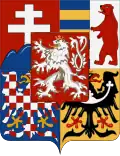 Middle coat of arms of Czechoslovakia