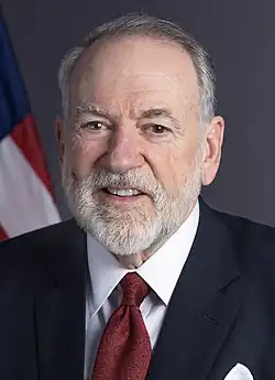 Mike Huckabee(1996-2007)Born (1955-08-24)August 24, 1955(age 70&nbsp;years, 309&nbsp;days)