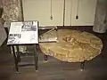 A millstone used in flour milling