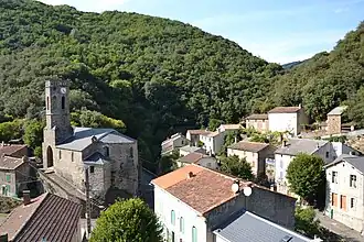 A general view of Miraval-Cabardès