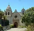 The Basilica of St. Charles Borromeo is an historic mission church in California.