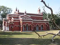 Gothic style church at the Mission School