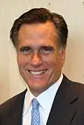 Former GovernorMitt Romneyof Massachusetts(campaign)(Withdrew on February 7, 2008)