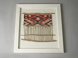 Model of Navajo Loom, late 19th century, Brooklyn Museum.jpg