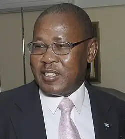The Hon. Mompati Merafhe, Vice President of Botswana