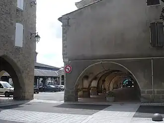 Arcades and hall