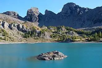 The Lac d'Allos