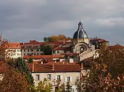 View of the dome of the Justice Palace.
