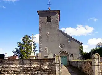 The church of Saint-Martin in Montdoré
