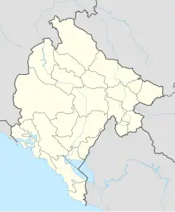 Podgorica is located in Montenegro