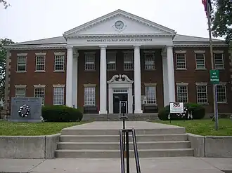 Montgomery County courthouse in Mount Sterling