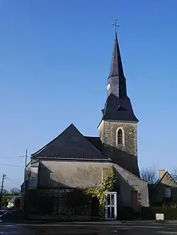 The church of Saint-Pierre in Montguillon