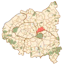 Paris and inner ring departments