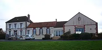 The town hall in Morsains