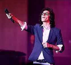 Morteza Pashaei at the Resistance Music Festival, 2013