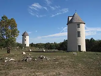 The windmills in Mouilleron-en-Pareds