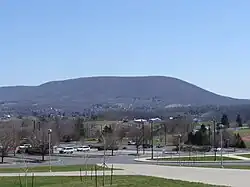 Mount Nittany and College Township seen from the Bryce Jordan Center at Penn State