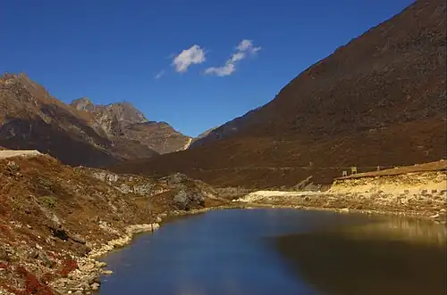 Southern Tibet is famous for its mountainous landscape.