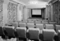 The White House Family Theater in the East Wing, date unknown