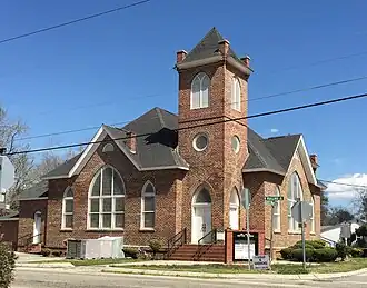 Mt. Olive Baptist Church in Mullins, South Carolina