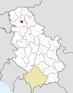 Location of Temerin
