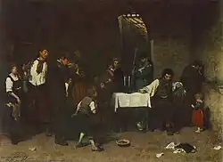 Der letzte Tag eines Verurteilten by Mihály Munkácsy, 1870