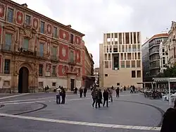Murcia Town Hall on the Cardenal Belluga Plaza