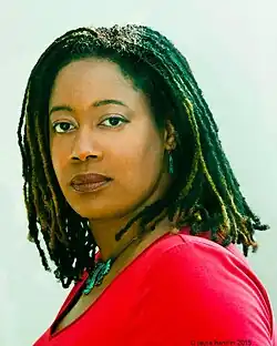A photograph of N. K. Jemisin
